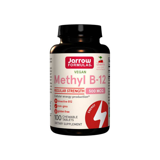Jarrow Formulas Methyl B-12 Cherry - 500mcg 100 Tab