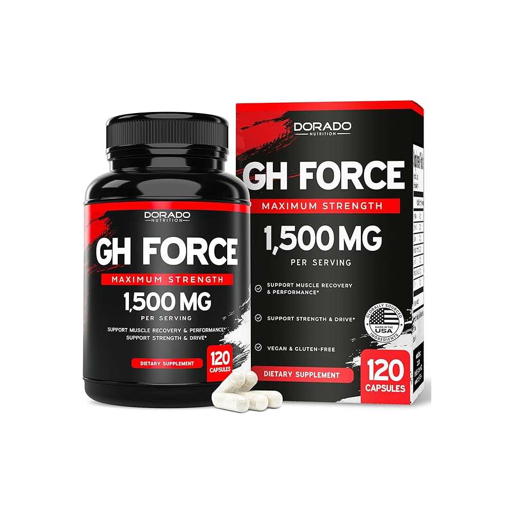 Dorado Nutrition Hgh Force 1500mg 120 Caps