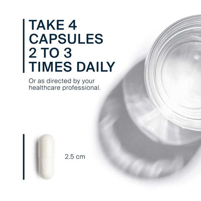 Vital Nutrients Glutamine 3400mg 100 Caps