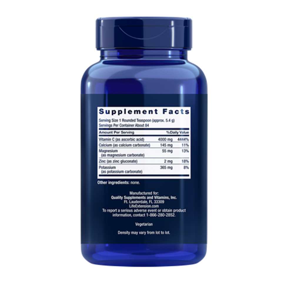 Life Extension Buffered Vitamin C – 454g Powder