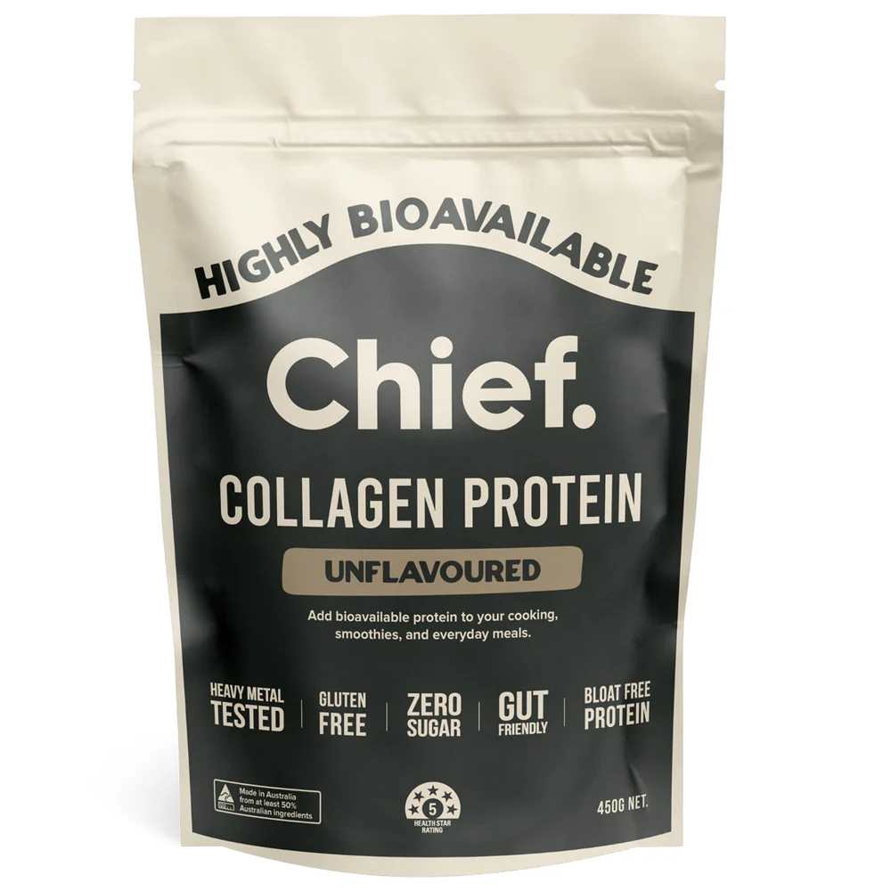 Chief Grass-Fed Collagen Protein Powder - Unflavoured 450g