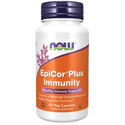 Now Foods Epi Cor Plus – 60 Capsules | Immune Balance & Digestive Support