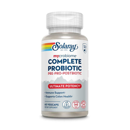 Solaray Mycrobiome Complete Probiotic Ultimate Potency 60 caps