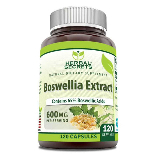 Herbal Secrets Boswellia Serrata Extract 600 Mg 120 Capsules