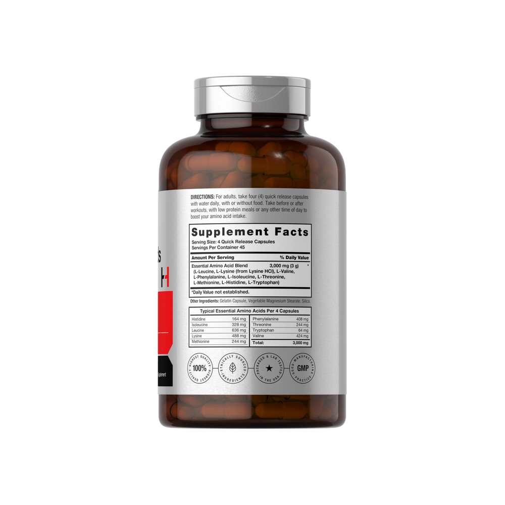 Horbäach Amino Acids | 180 Capsules