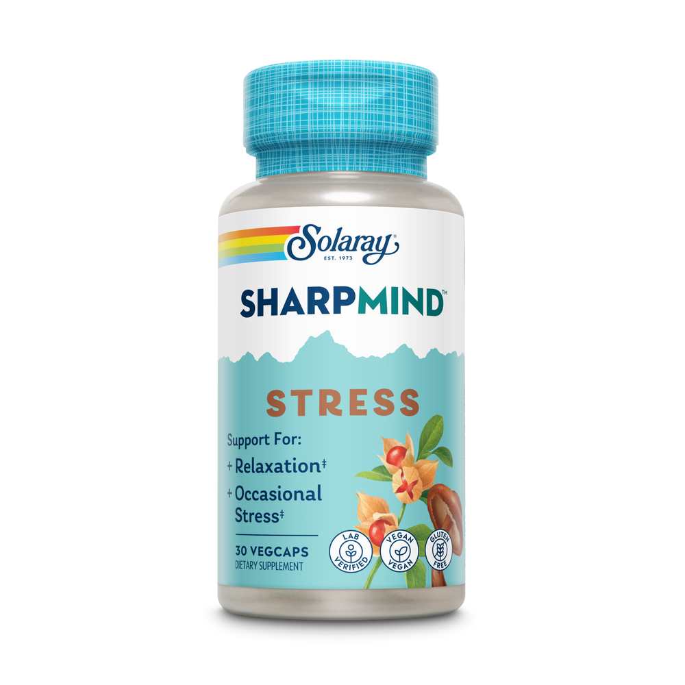 Solaray SharpMind Nootropics Stress 30 caps