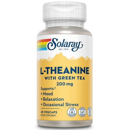 Solaray L-Theanine 200mg 45 Caps