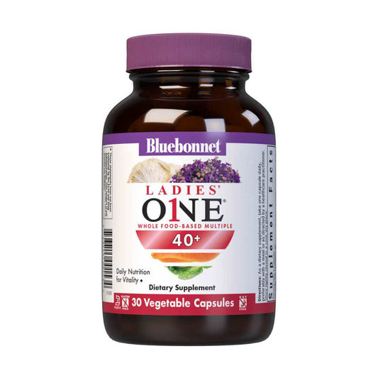 Bluebonnet Nutrition Ladies' One 40+ Whole Food-Based Multiple 30 Caps