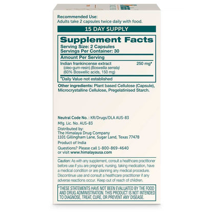 Himalaya Boswellia | Joint Support Formula 60 Capsules