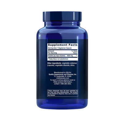 Life Extension Inositol 1000 Mg – 360 Vegetarian Capsules