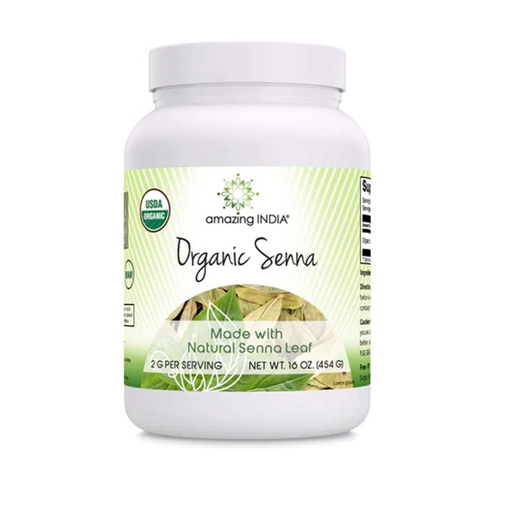 Amazing an Nutrition Amazing India Senna | Usda Organic | 16 Oz Powder | 2 Grams per Serving