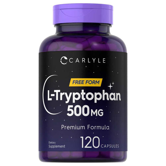 Carlyle Nutritionals L-Tryptophan 500mg | 120 Capsules