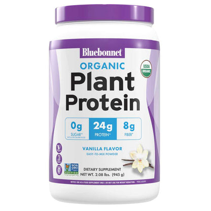 Bluebonnet Nutrition Organic Plant Protein Powder 945g