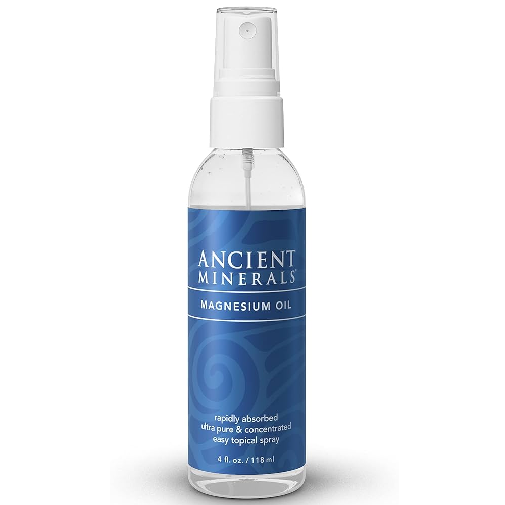 Ancient Minerals Magnesium Oil Spray 4 oz