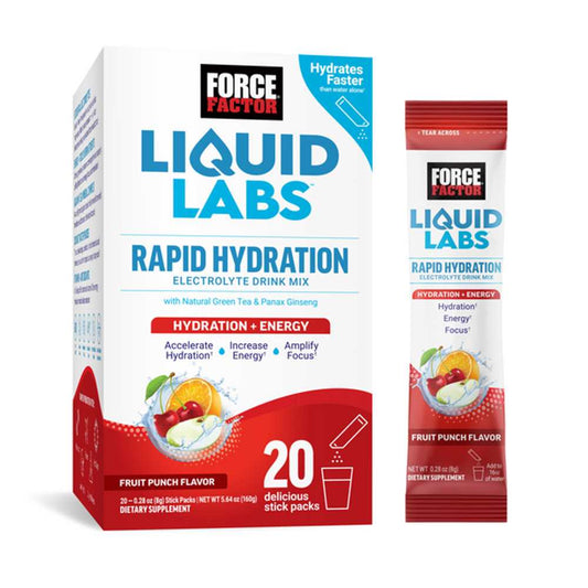 Force Factor Liquid Labs Energy – 20 Stick Packs