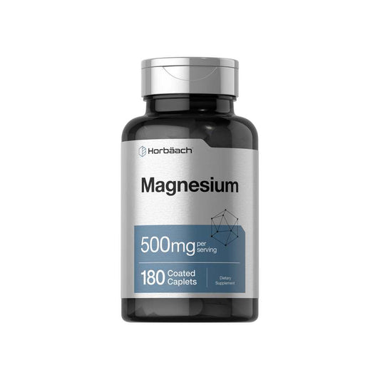 Horbäach Magnesium 500mg per Serving | 180 Caplets