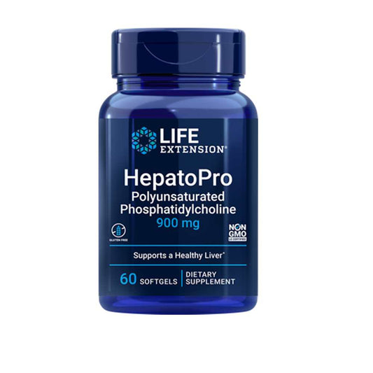 Life Extension Hepato Pro Polyunsaturated Phosphatidylcholine 900 Mg – 60 Softgels