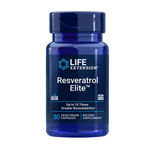 Life Extension Resveratrol Elite™ 30 Vegetarian Capsules