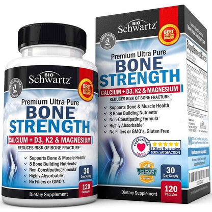 Bio Schwartz Bone Strength – 120 Capsules