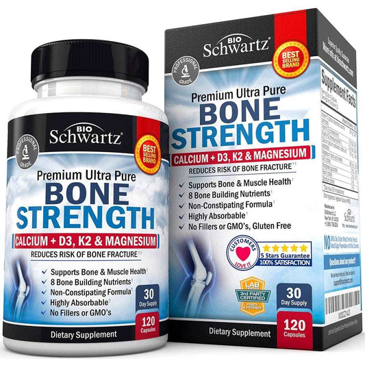 Bio Schwartz Bone Strength – 120 Capsules