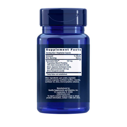 Life Extension Resveratrol Elite™ 30 Vegetarian Capsules
