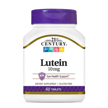 21st Century Lutein 10 Mg 60 Tabs
