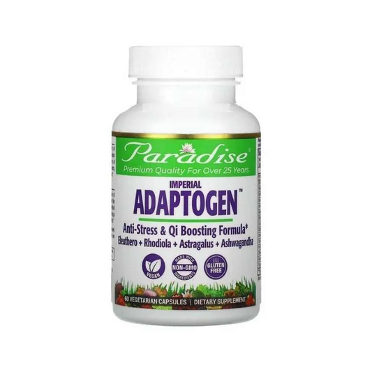 Imperial Adaptogen Supplement – Eleuthero, Rhodiola & Astragalus for Energy & Stress Support