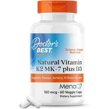 Best D3 + K2 Mk7 Supplement By Doctor's Best