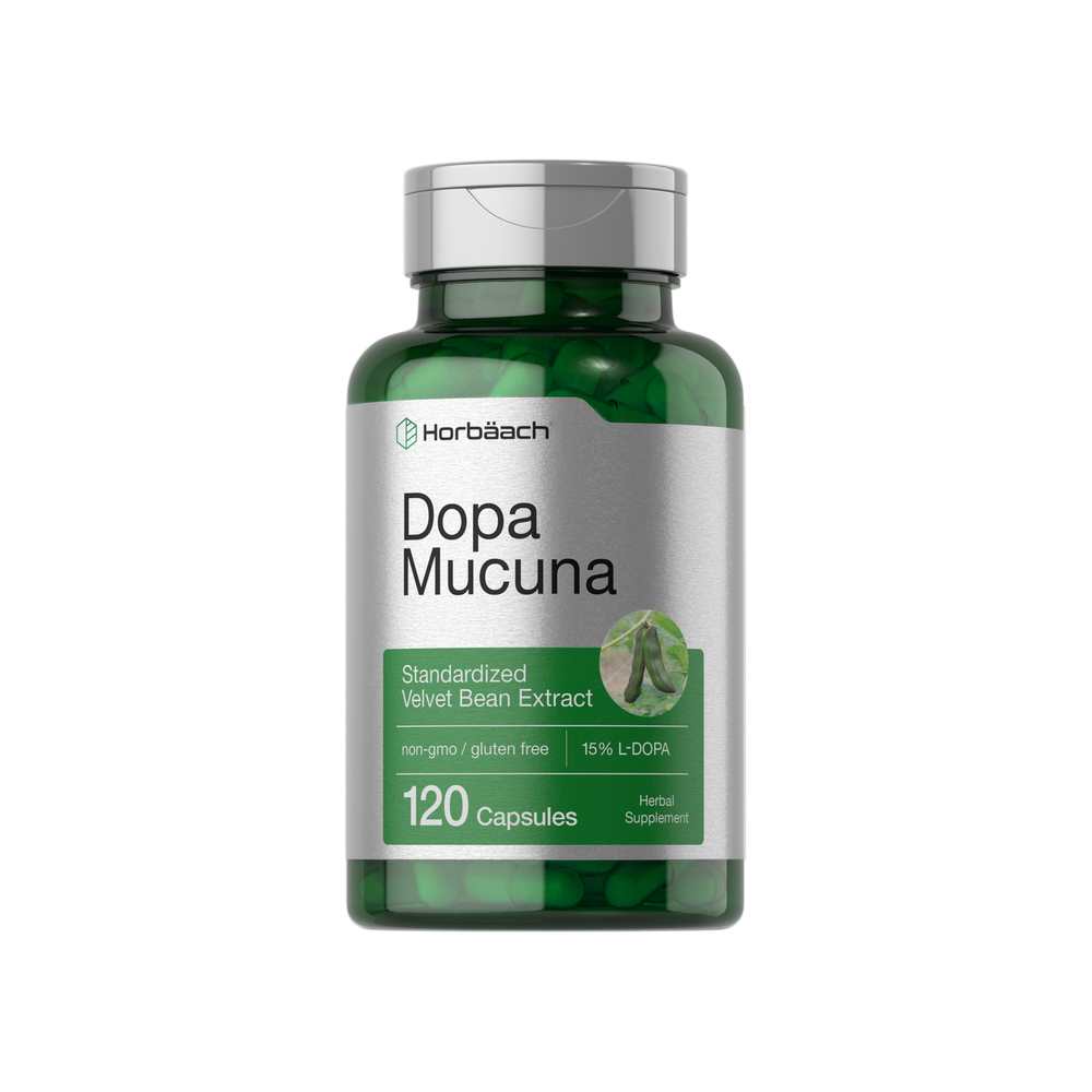 Horbäach Dopa Mucuna | 120 Capsules