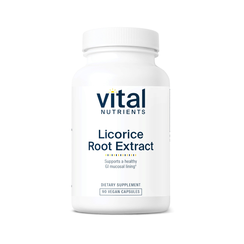 Vital Nutrients Licorice Root Extract 400MG - 90 Vegan Capsules | GI & Digestive Support