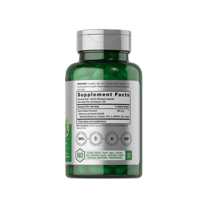 Horbäach Dopa Mucuna | 120 Capsules