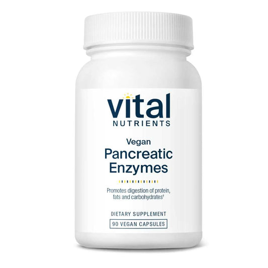 Vital Nutrients Vegan Pancreatic Enzymes 90 Caps