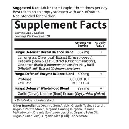 Garden of Life Fungal Defense® 84 Caplets