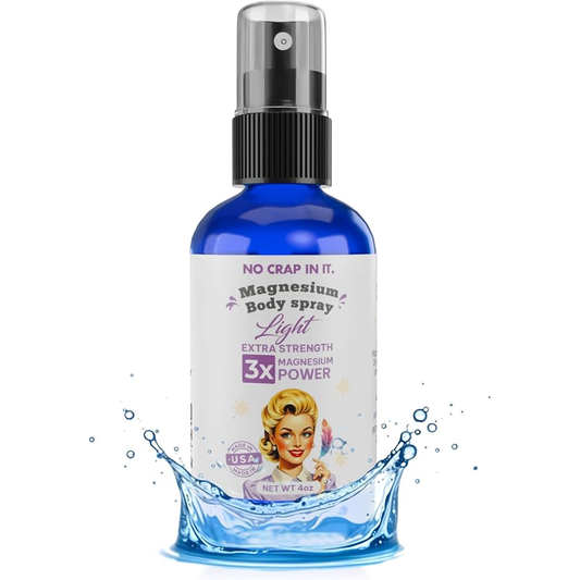 Magnesium Body Spray With 3X Magnesium Power - No Crap In It