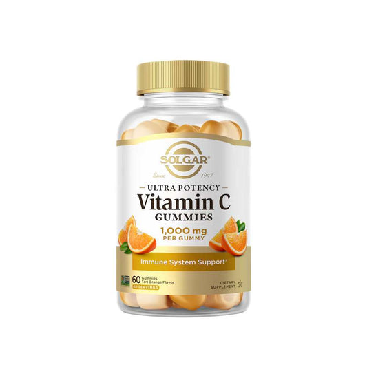 Solgar Ultra Potency Vitamin C Tart Orange 60 Gummies