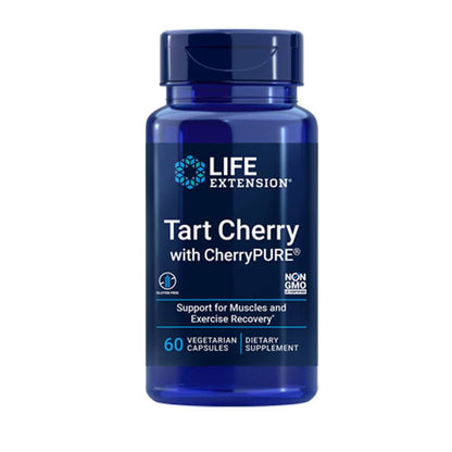 Life Extension Tart Cherry with Cherry Pure® 60 Vegetarian Capsules