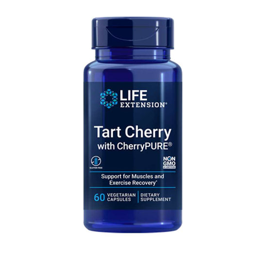 Life Extension Tart Cherry with Cherry Pure® 60 Vegetarian Capsules