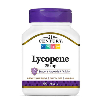 21st Century Lycopene 25 Mg 60 Tabs