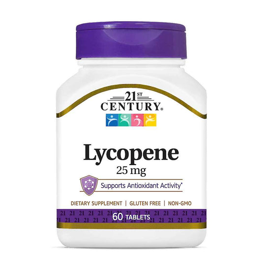 21st Century Lycopene 25 Mg 60 Tabs