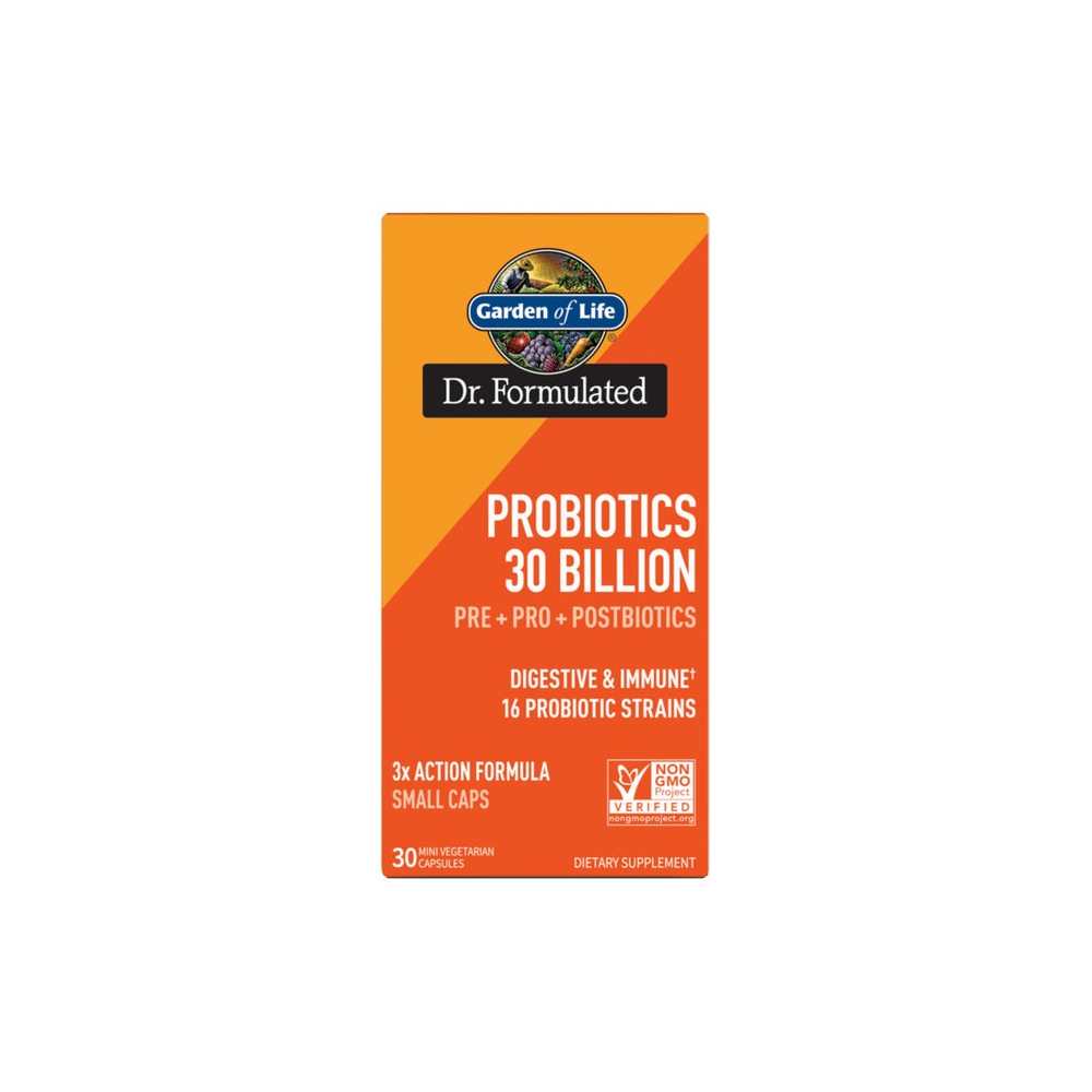 Garden of Life Dr. Formulated Probiotics 30 Billion 30 Capsules