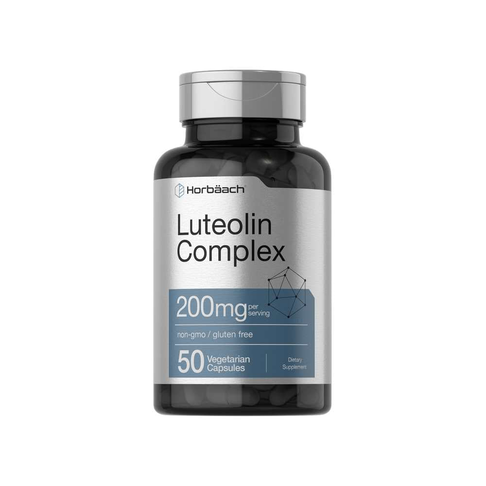 Horbäach Luteolin Complex 200mg per Serving | 50 Capsules