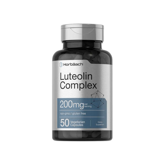 Horbäach Luteolin Complex 200mg per Serving | 50 Capsules