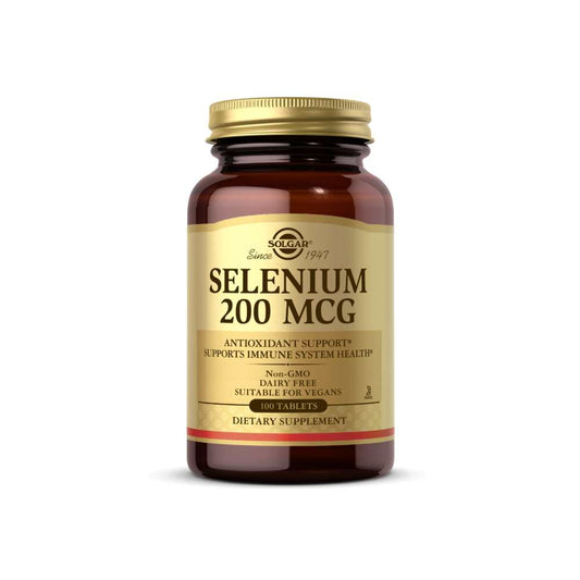 Solgar Selenium 200 Mcg 100 Tablets