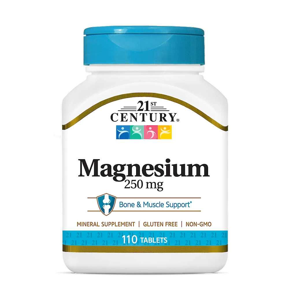 21st Century Magnesium 250 Mg 110 Tabs