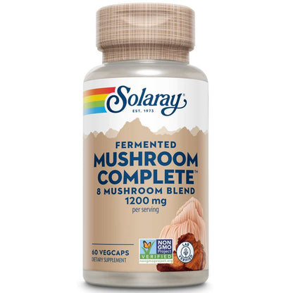 Solaray Fermented Mushroom Complete 1200mg 60 Caps