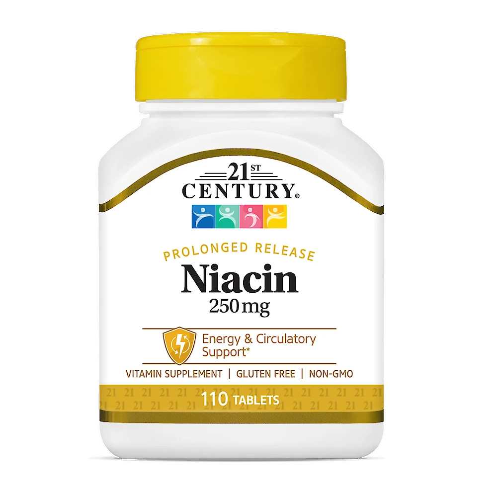 21st Century Niacin 250 Mg 110 Tabs