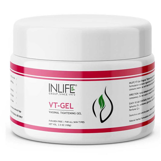 In Life Group, Since 1973 Vt-Gel Vaginal Tightening Gel, Farad-Free, All Skin Types, 100ml.