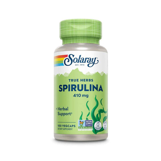 Solaray Spirulina Algae 410mg 100 Caps