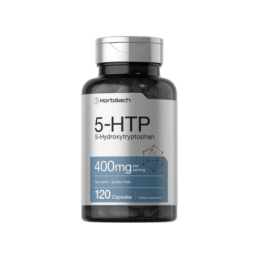 Horbäach 5-Htp 400mg per Serving | 120 Capsules