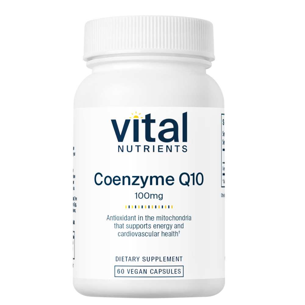 Vital Nutrients Co Enzyme Q10 100mg 60 Caps